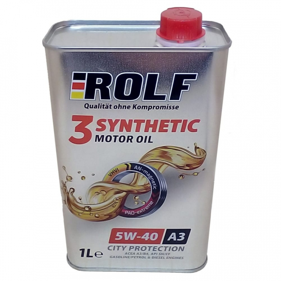 Моторное масло Rolf 3-Synthetic 5W-40 A3/B4