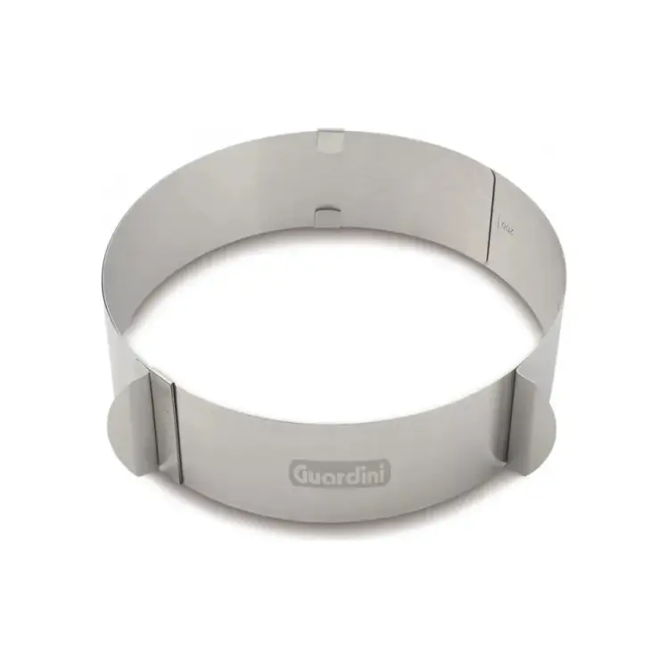 Раздвижное кольцо для выпечки GUARDINI Cake Design Gadgets 15689R Раздвижное кольцо для выпечки GUARDINI Cake Design Gadgets 15689R