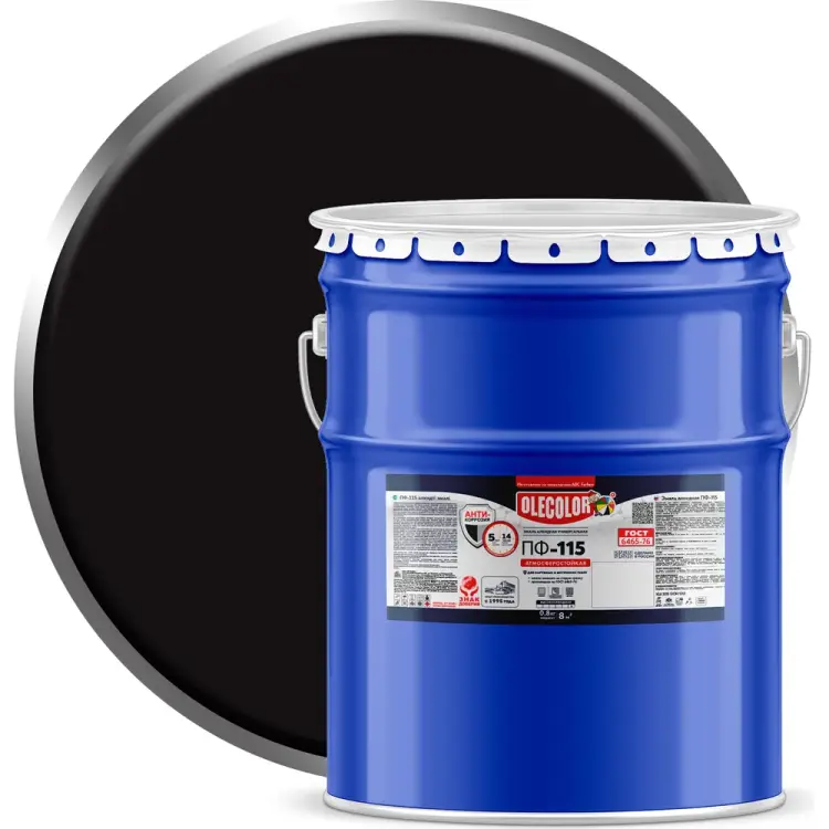 Эмаль Olecolor ПФ-115 4300000247 Эмаль Olecolor ПФ-115 4300000247
