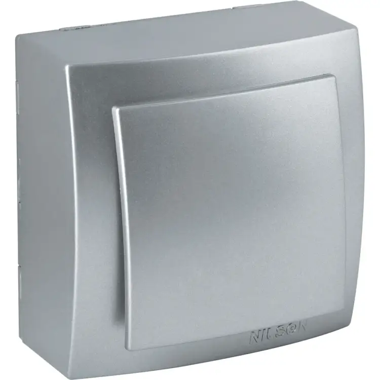 Выключатель Nilson Themis metallic 26131001