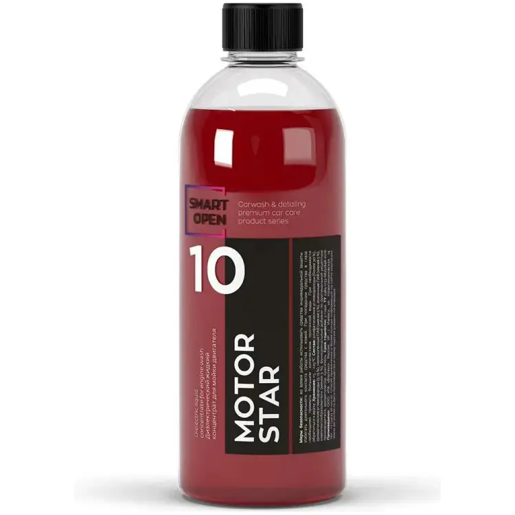 Диэлектрический очиститель для мойки двигателя автомобиля Smart Open MOTOR STAR 10 151005