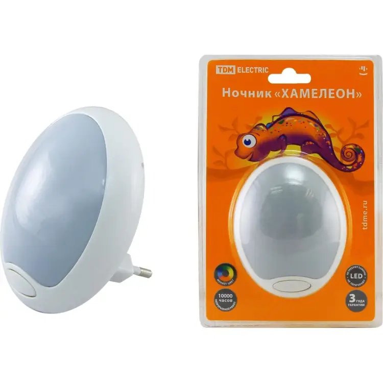 Ночник TDM ELECTRIC Хамелеон SQ0357-0006