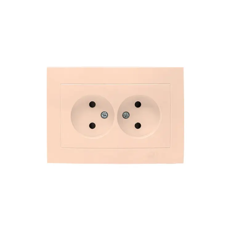 Двухместная розетка EKF Валенсия PROxima EWR10-102-20