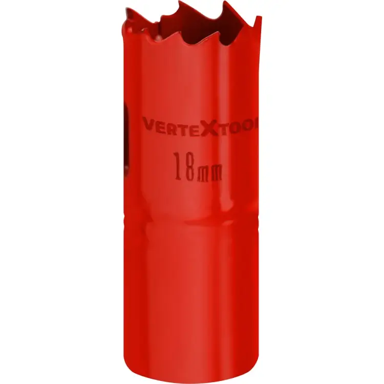 Коронка биметаллическая vertextools 2525-18 Коронка биметаллическая vertextools 2525-18