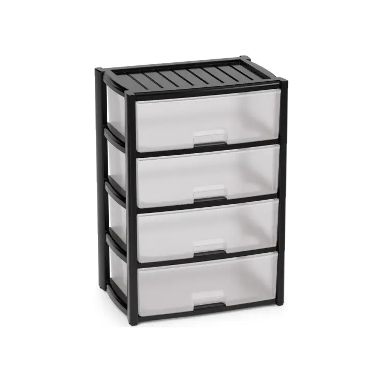 Комод ЗПИ "Альтернатива" Колорит 4-х секцион. широкий чёрный М8763 Комод ЗПИ "Альтернатива" Колорит 4-х секцион. широкий чёрный М8763