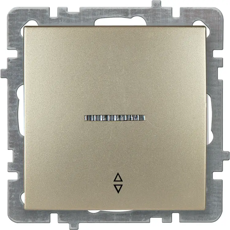 Механизм выключателя Nilson Touran/Alegra metallic 24150408