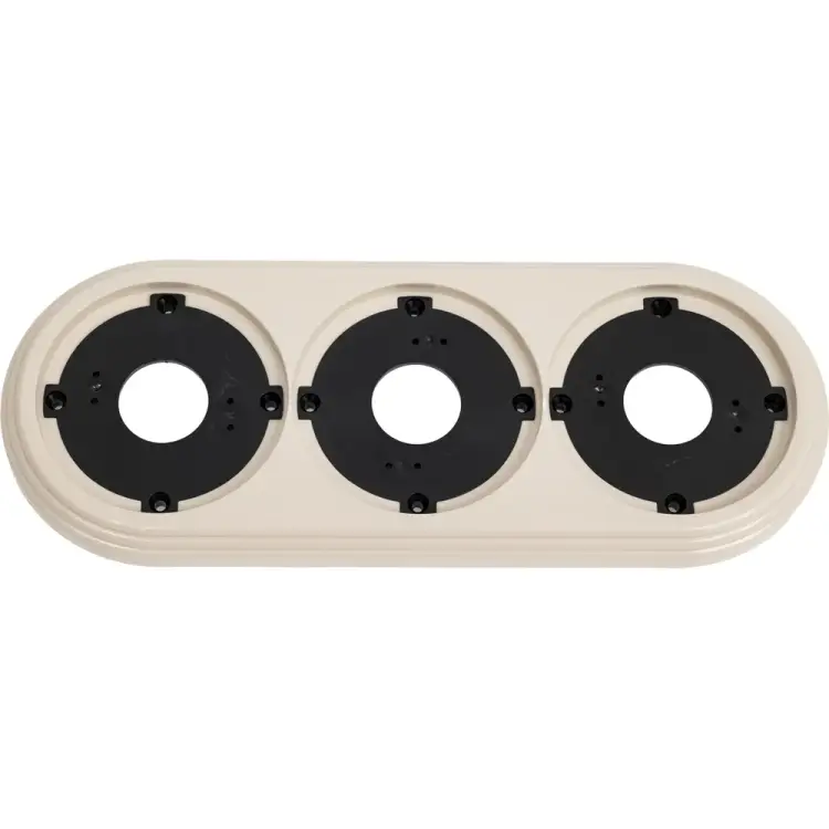 Трехместная пластиковая рамка Мезонинъ GE30703-02