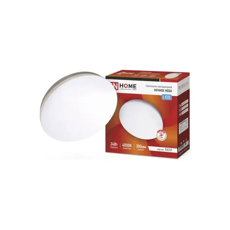 Светодиодный светильник IN HOME серии DECO 4690612033518