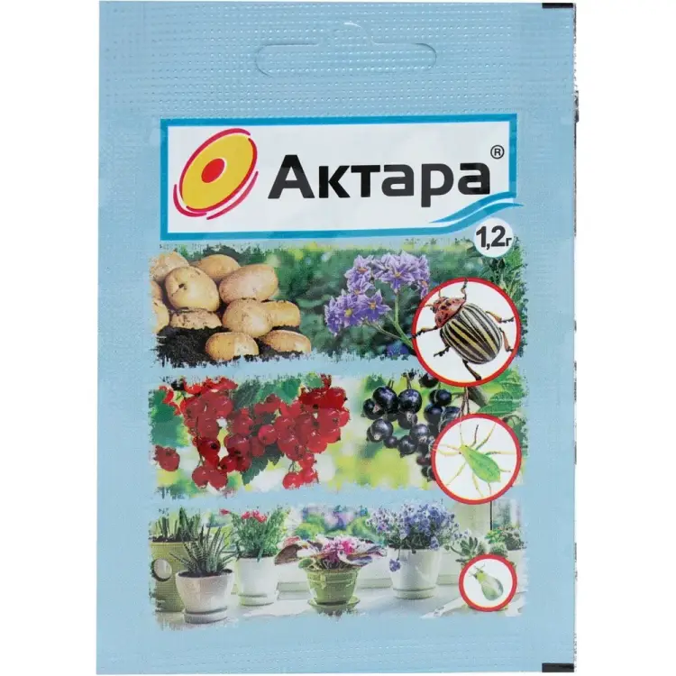 Инсектицид против комплекса вредителей Ваше Хозяйство Актара ВДГ 4680028949664