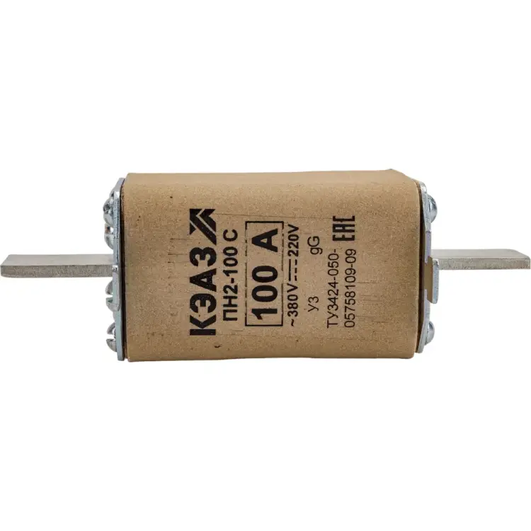 Плавкая вставка КЭАЗ ПН2 100 С 100А У3 110874