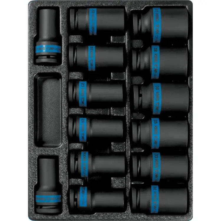 Набор торцевых головок KING TONY 9-6414MP