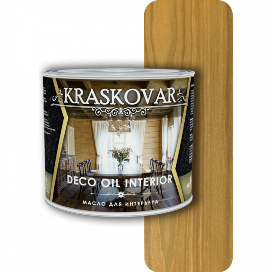 Масло для интерьера Kraskovar Deco Oil Interior