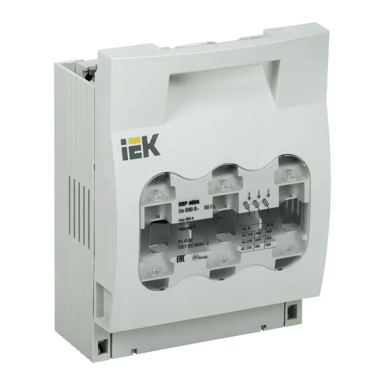 Предохранитель-выключатель-разъединитель IEK SRP-30-3-400 Предохранитель-выключатель-разъединитель IEK SRP-30-3-400