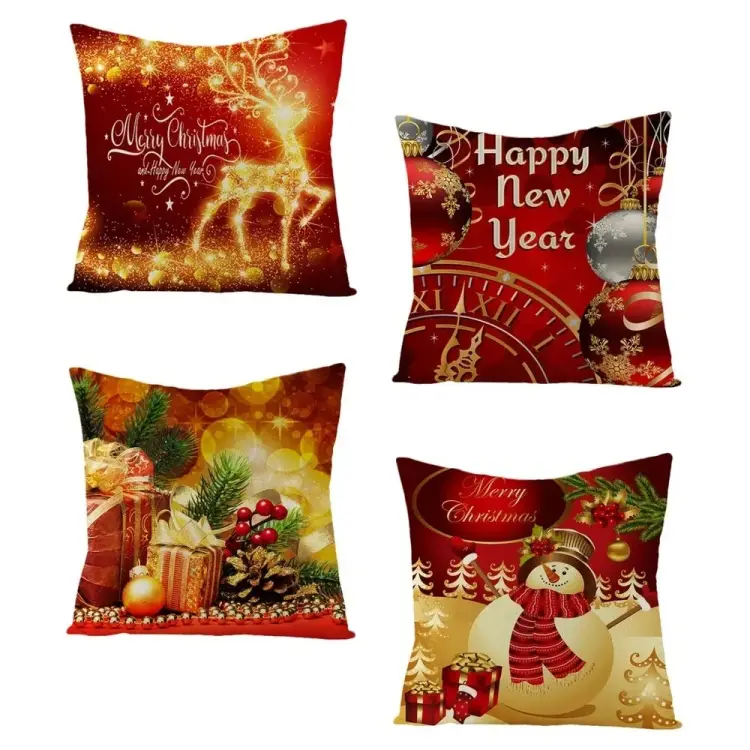 Набор декоративных наволочек ZDK Homium Новый Год nglot1red