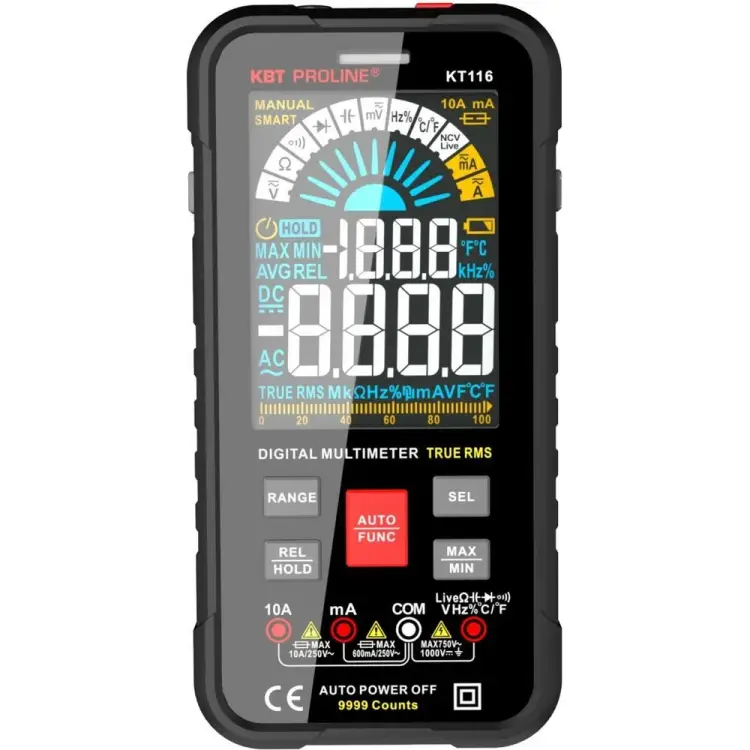 Цифровой мультиметр КВТ KT 116 PROLINE SMART 87248