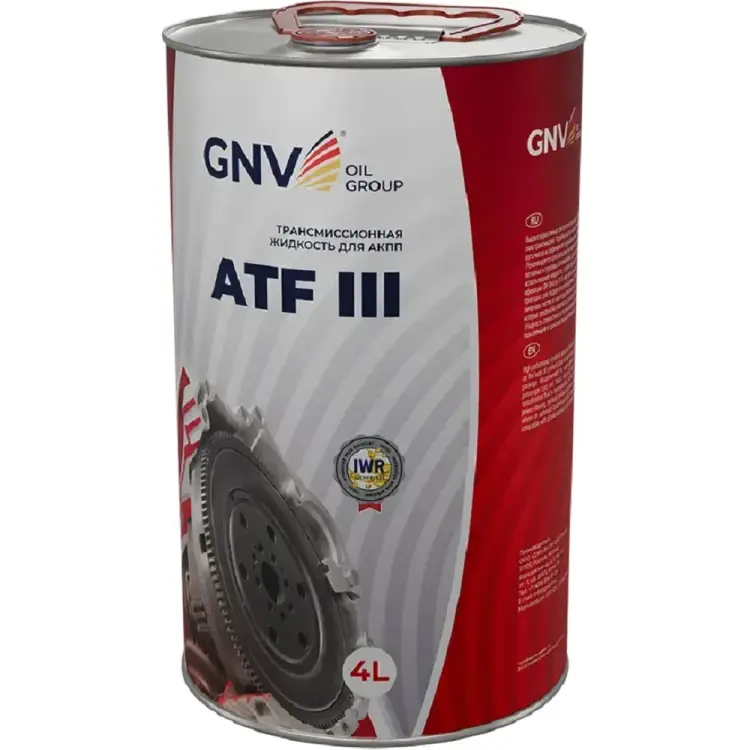 Синтетическая жидкость для автоматических трансмиссий GNV ATF III GA3111101260751110004