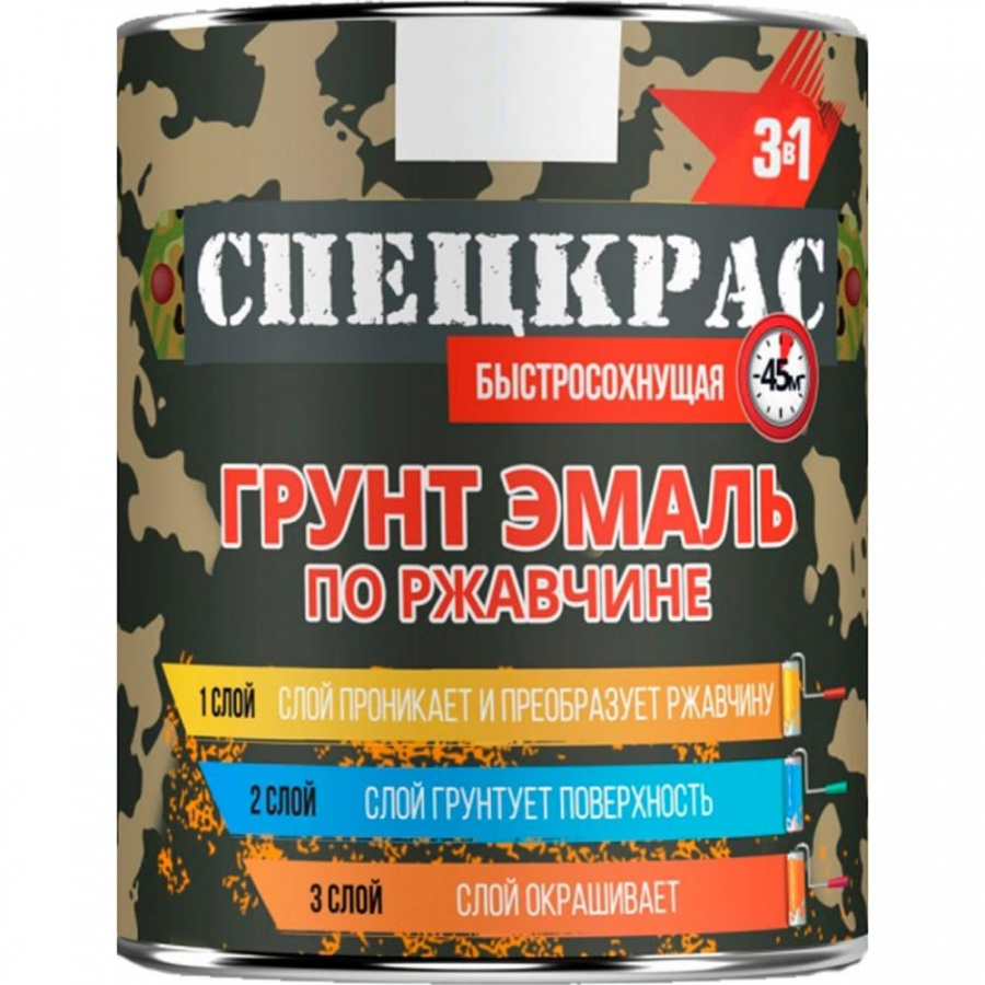 Грунт-эмаль по ржавчине Мицар СПЕЦКРАС