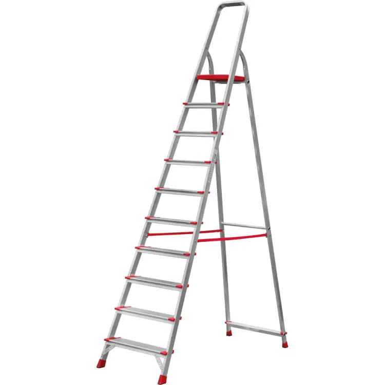 Алюминиевая стремянка Новая Высота 5110110 Алюминиевая стремянка Новая Высота 5110110