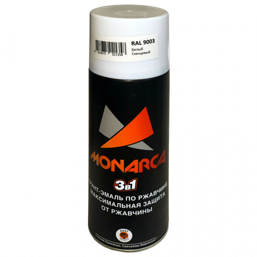 Аэрозольная грунт-эмаль по ржавчине MONARCA 89003
