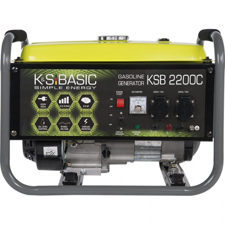 Бензиновый генератор K&S BASIC KSB 2200C