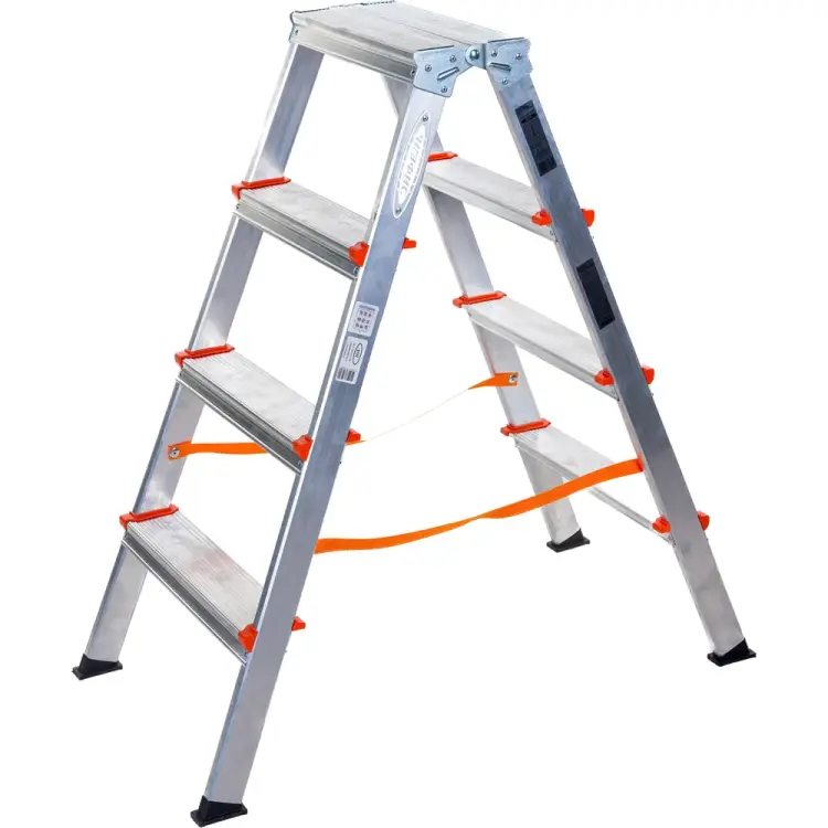 Алюминиевая стремянка Эйфель Библио 80 - 204 Алюминиевая стремянка Эйфель Библио 80 - 204