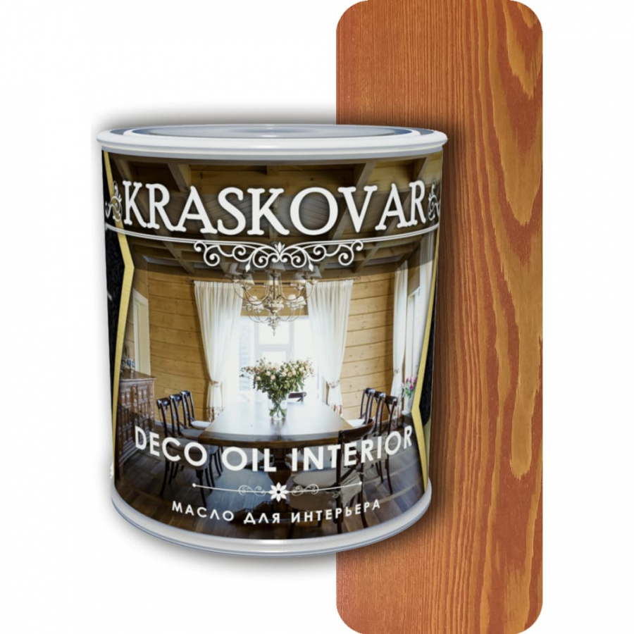 Масло для интерьера Kraskovar Deco Oil Interior