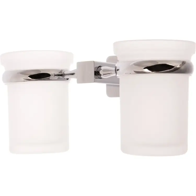 Двойной стеклянный держатель WasserKraft Lippe K-6528D