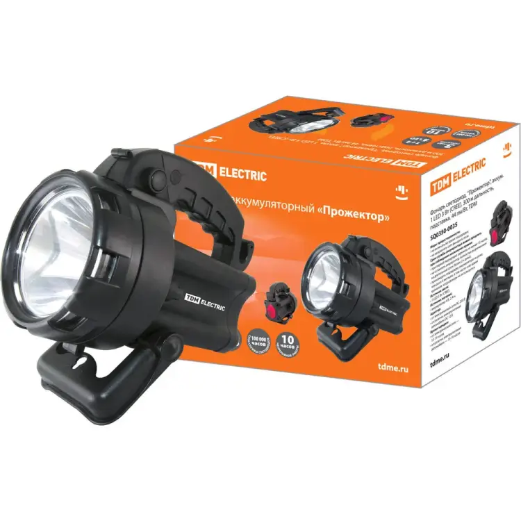 Светодиодный фонарь TDM ELECTRIC CREE SQ0350-0035