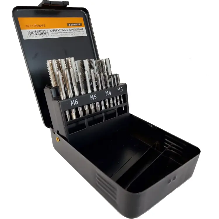 Набор комплектных метчиков WIEDERKRAFT WDK-HT0312