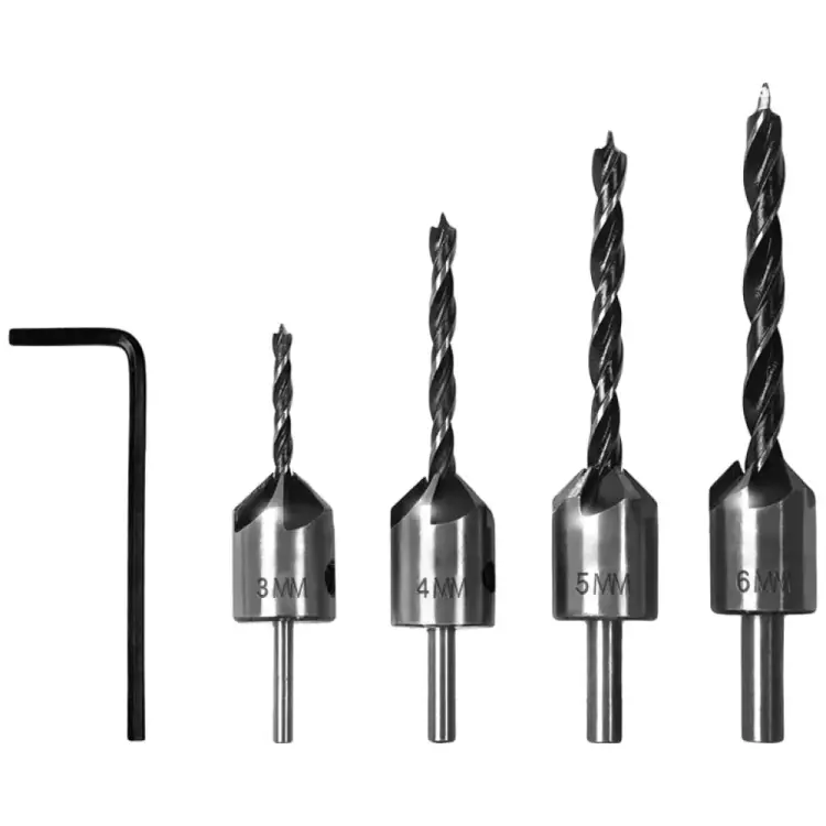 Набор зенковок по дереву Gigant Zenk-4