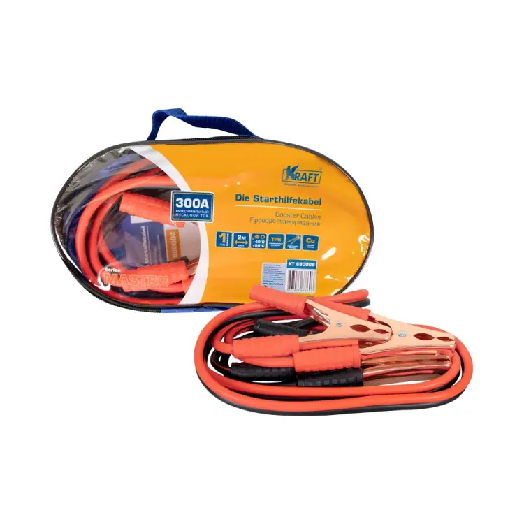 Пусковые провода KRAFT Master 880006 Пусковые провода KRAFT Master 880006