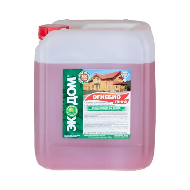 Огнебиозащитный состав для древесины Экодом Огнебиопроф 45820