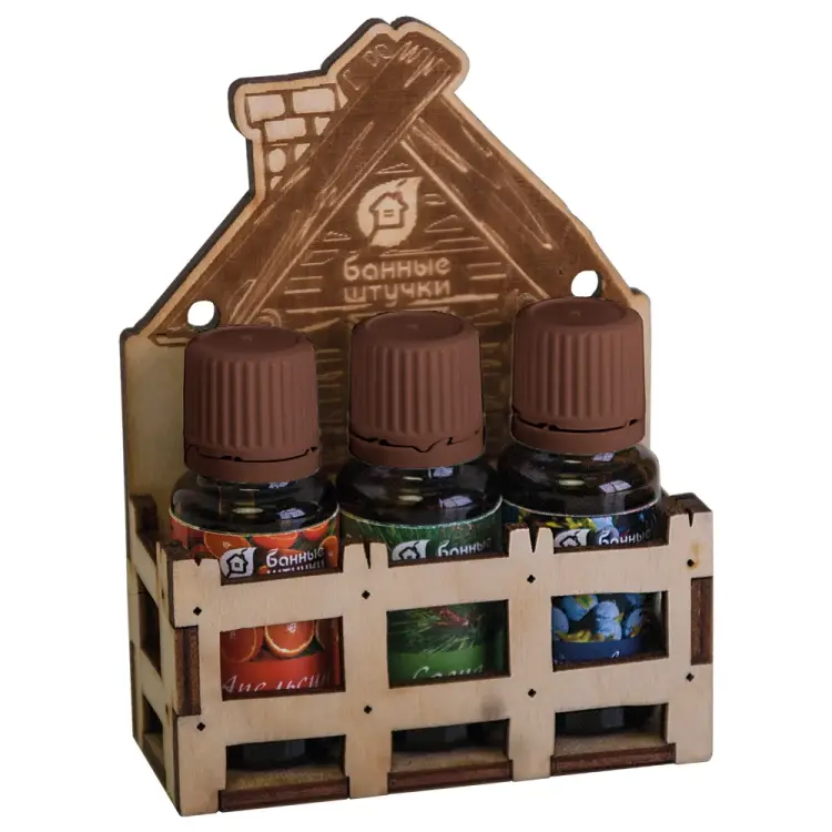 Набор эфирных масел Банные штучки Банька 33412 Набор эфирных масел Банные штучки Банька 33412