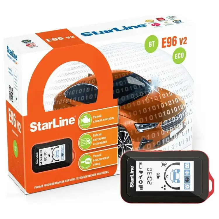 Охранно-телематичекий комплекс StarLine E96 V2 BT ECO 4003274