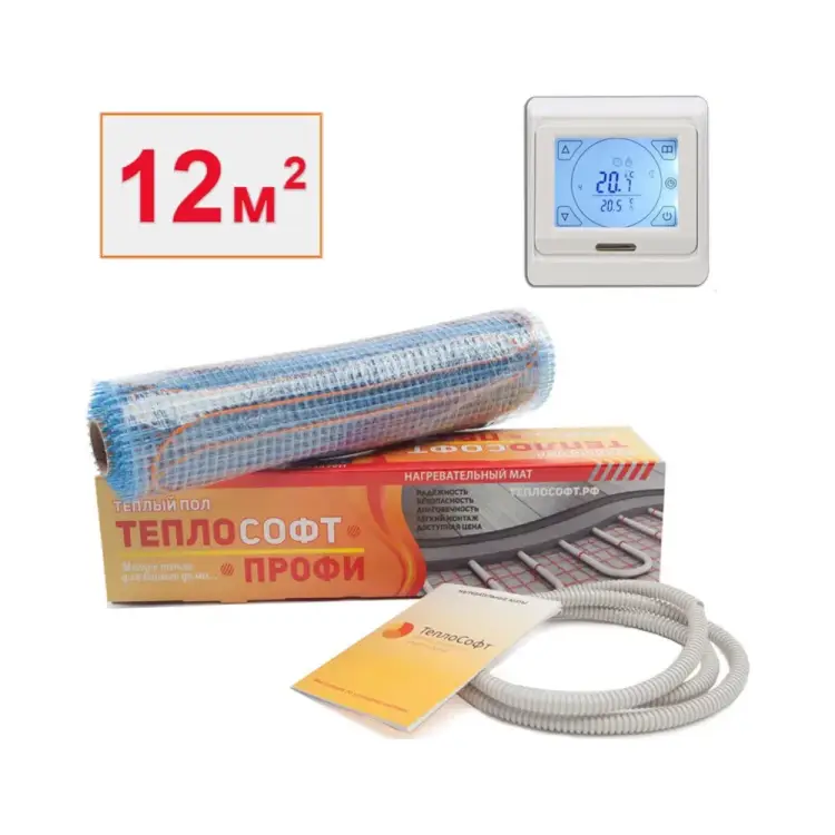 Нагревательный мат ТеплоСофт Профи 121800/4