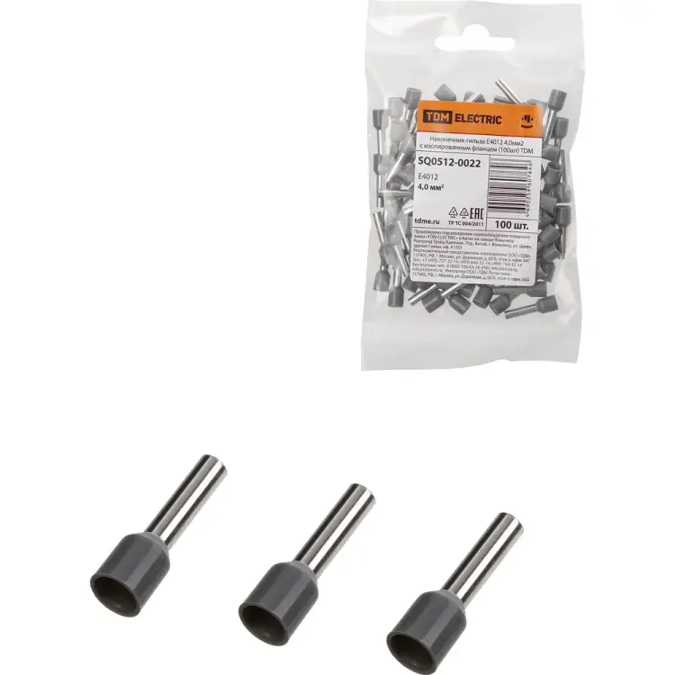 Наконечник-гильза TDM ELECTRIC е4012 SQ0512-0022