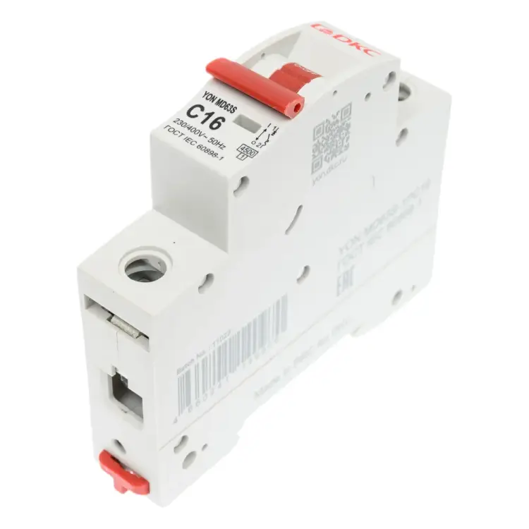 Автоматический модульный выключатель DKC YON max MD63S-1PC16