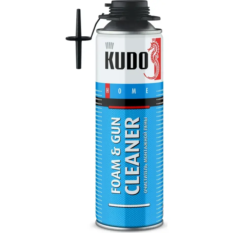 Бытовой очиститель монтажной пены KUDO HOME FOAM&GUN CLEANER KUPH06C