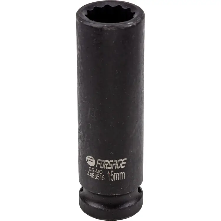 Глубокая двенадцатигранная головка ударная Forsage f-4488515 F-4488515(54913) Глубокая двенадцатигранная головка ударная Forsage f-4488515 F-4488515(54913)