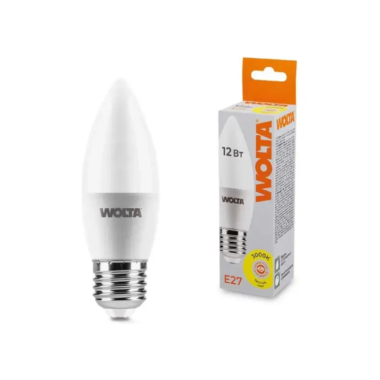 Светодиодная лампа Wolta 25YC12E27