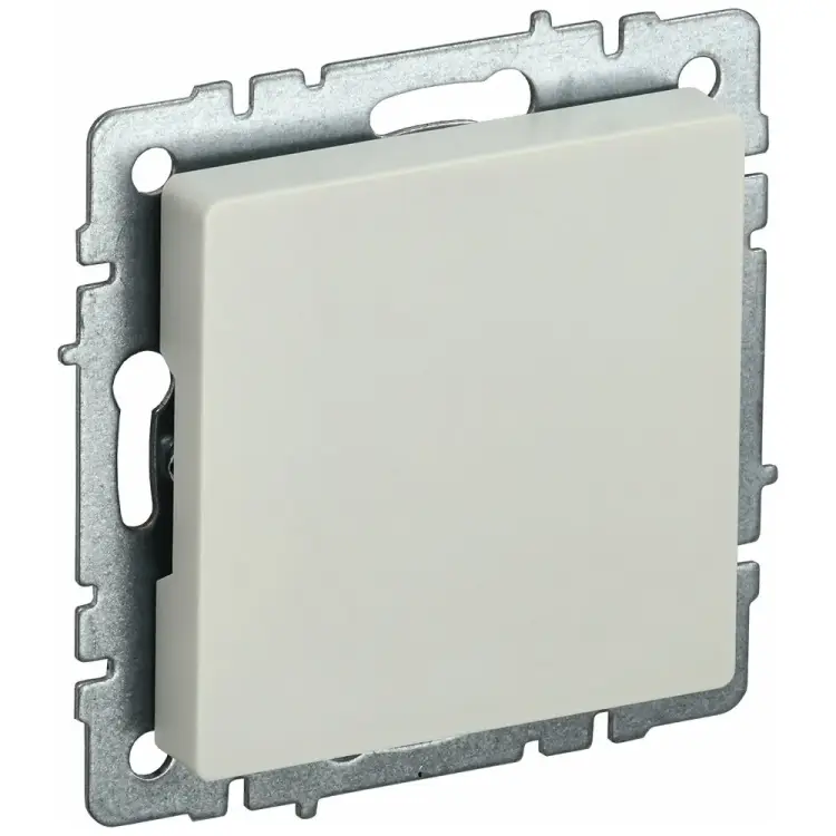 Заглушка с суппортом IEK Brite мз10-бркр BR-PL10-K10