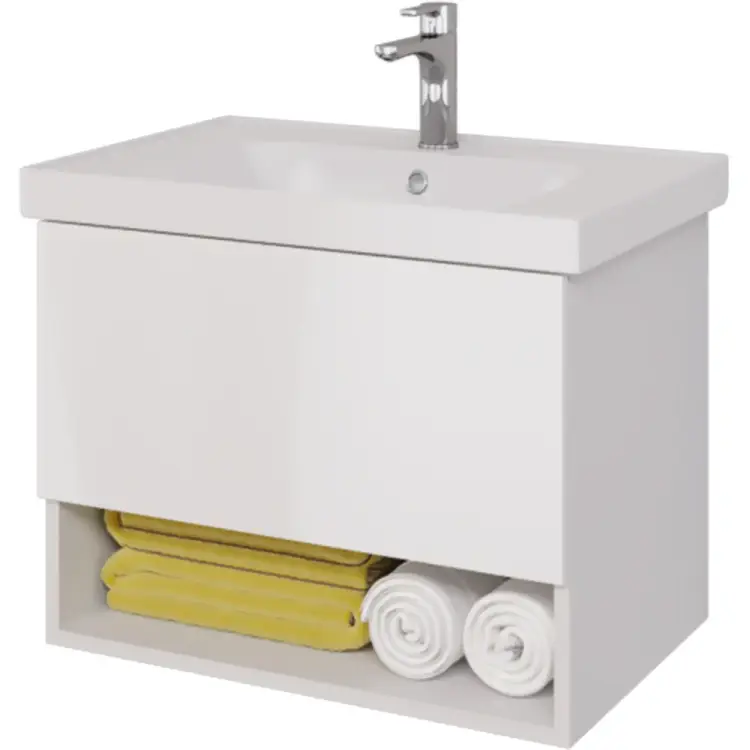 Подвесная тумба с раковиной Dreja PERFECTO 99.0807-641600 99.0807K