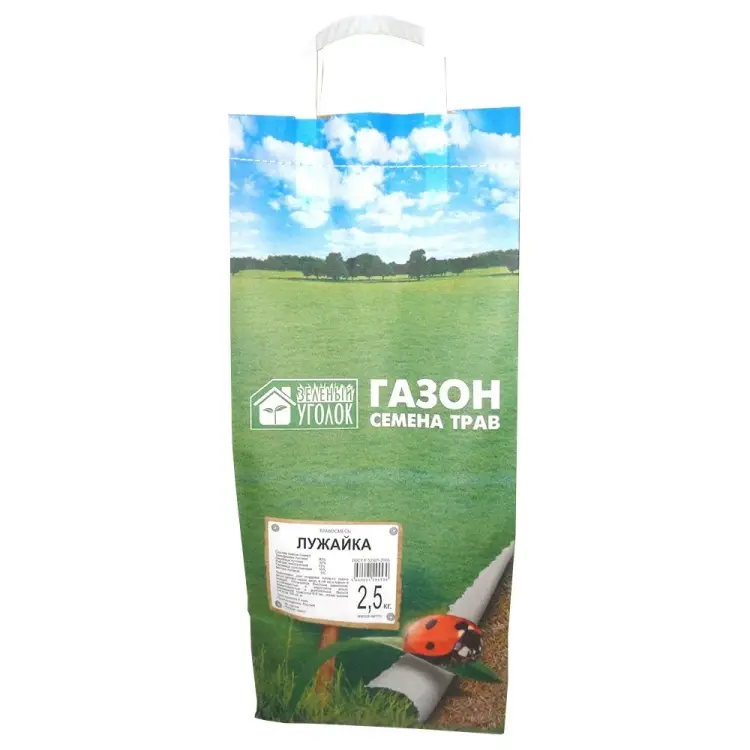 Семена газона Зеленый уголок Травосмесь Лужайка 20740