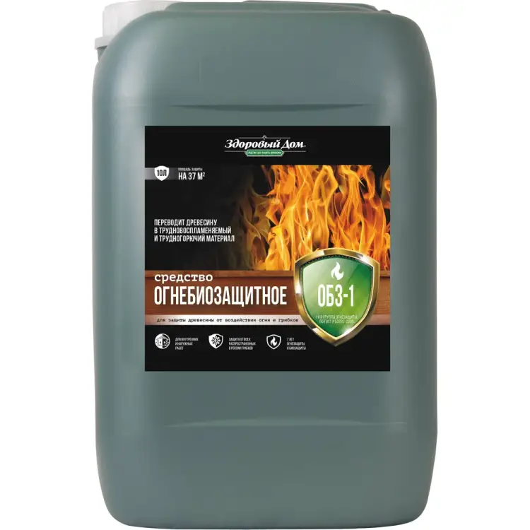 Огнебиозащитное средство Здоровый дом ОБЗ-1 ЛА-00000228