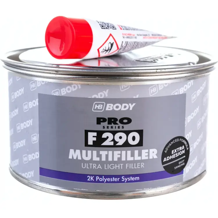 Шпатлевка HB BODY PRO F290 Ultra Light Multifiller Biege 2901300050 Шпатлевка HB BODY PRO F290 Ultra Light Multifiller Biege 2901300050