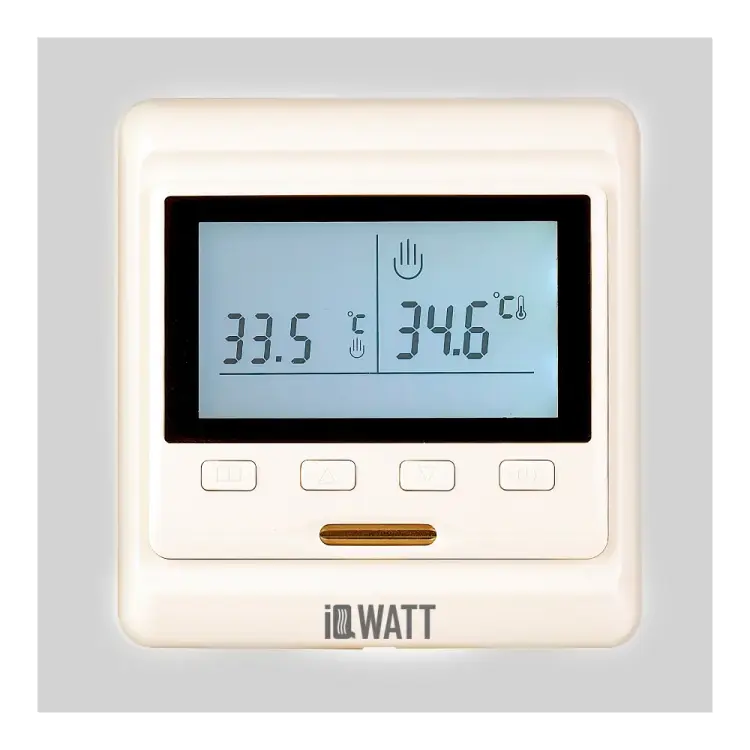 Программируемый терморегулятор для теплого пола IQWATT IQ THERMOSTAT P 402 Программируемый терморегулятор для теплого пола IQWATT IQ THERMOSTAT P 402