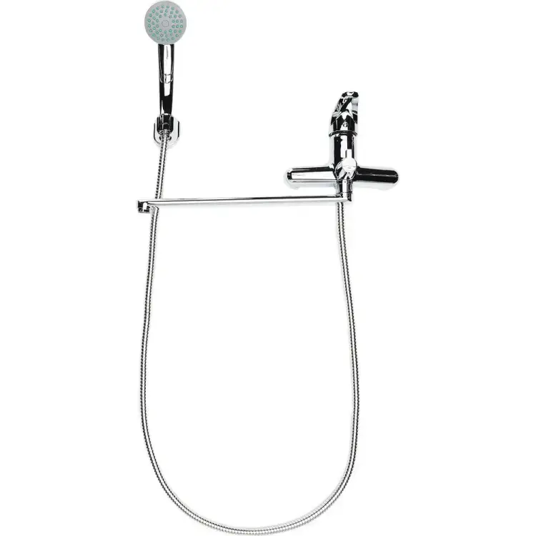 Полимерный смеситель для ванны и душа OneLife P01-218cr