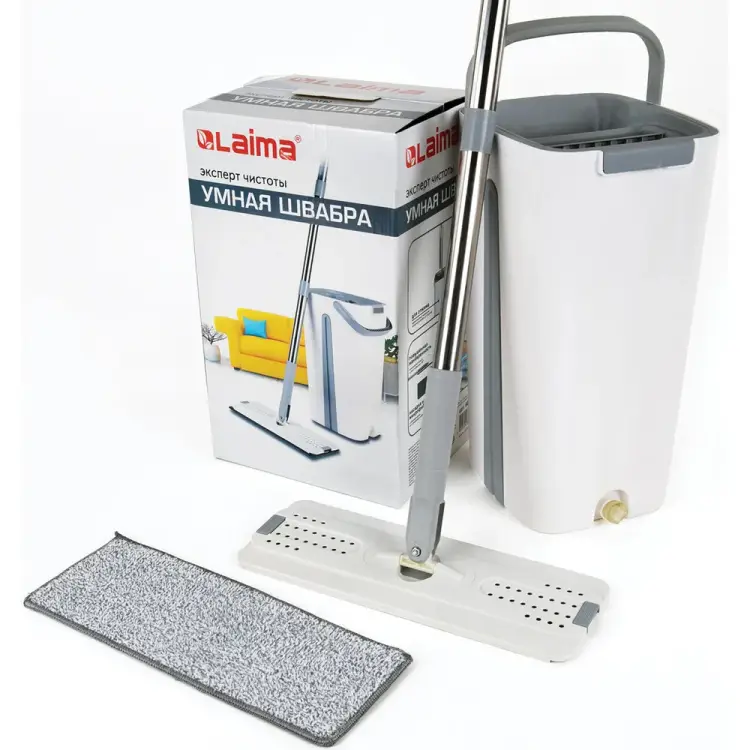 Швабра для уборки LAIMA Pro Clean комплект 880972