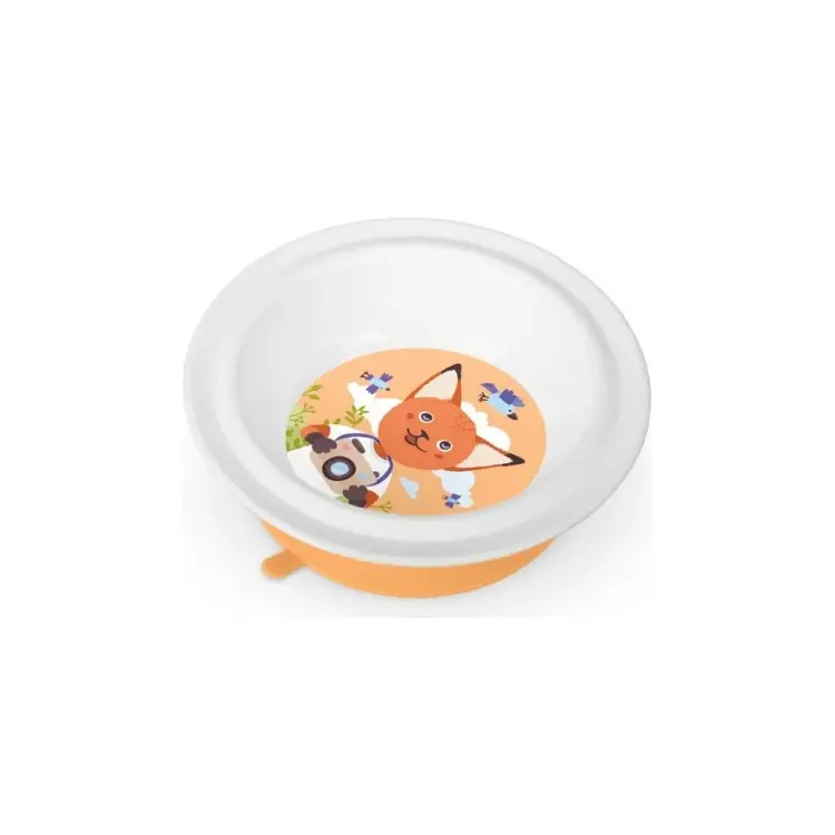 Глубокая детская тарелка Пластишка 431316016