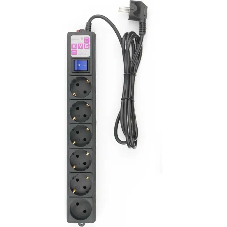 Фильтр-удлинитель Power Cube SPG6-B1,9M Фильтр-удлинитель Power Cube SPG6-B1,9M